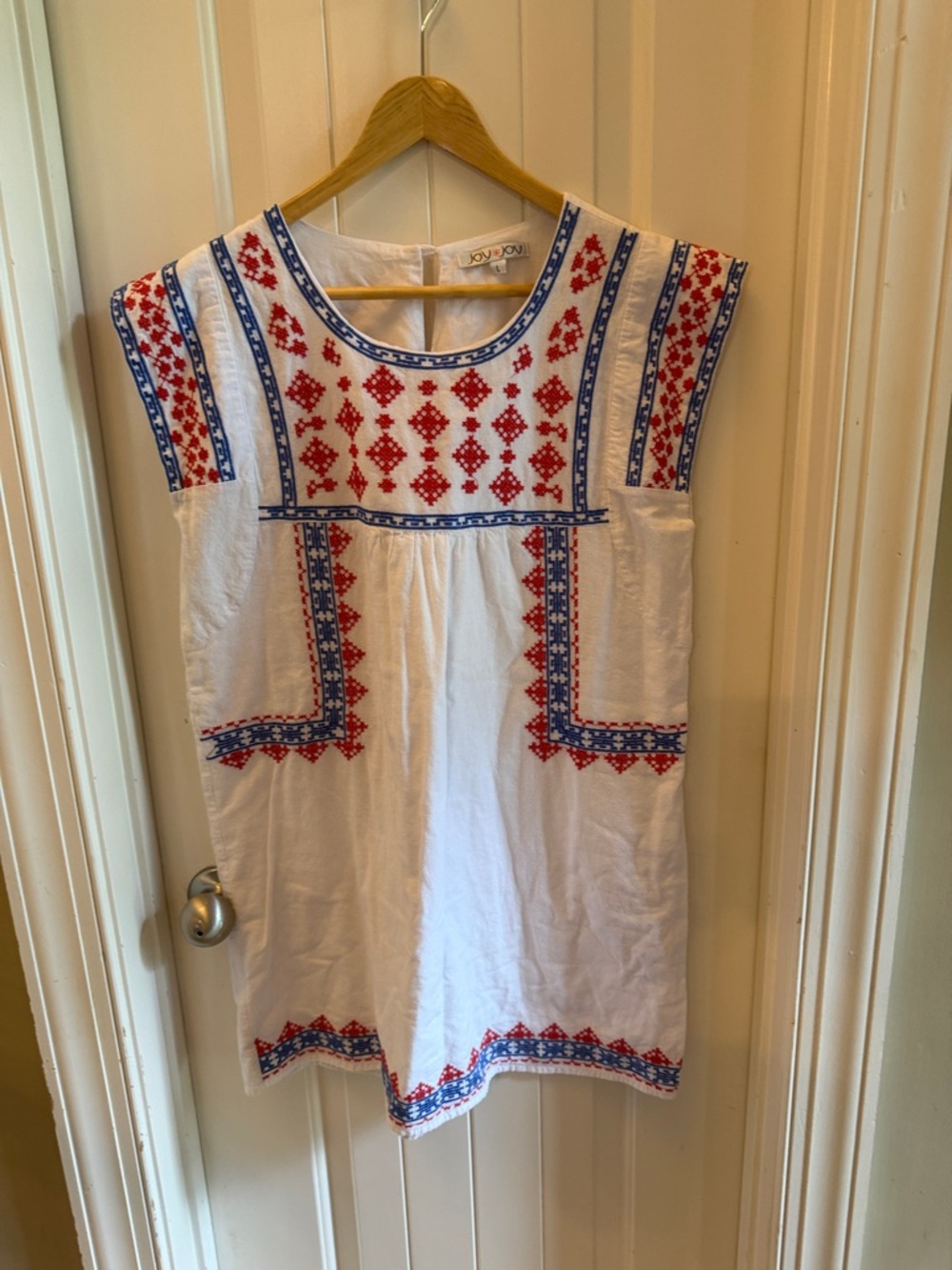 Joy joy embroidered  dress